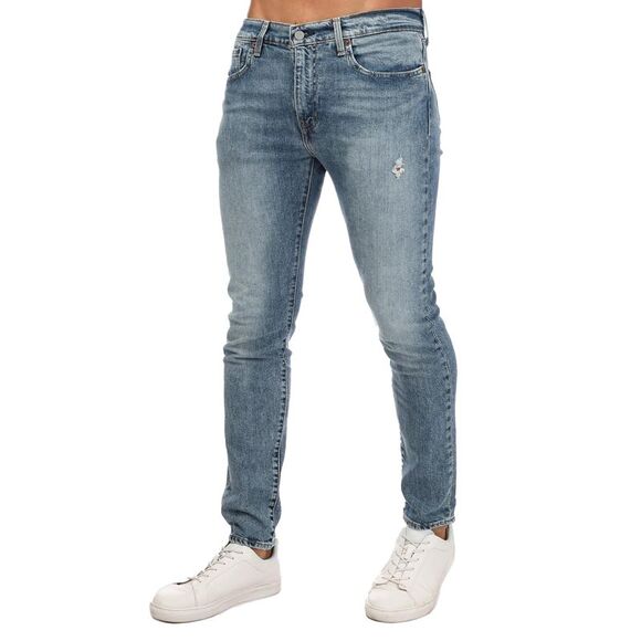Levis Womens/Ladies 512 Tapered Slim Jeans / Blue - Picture 1 of 3